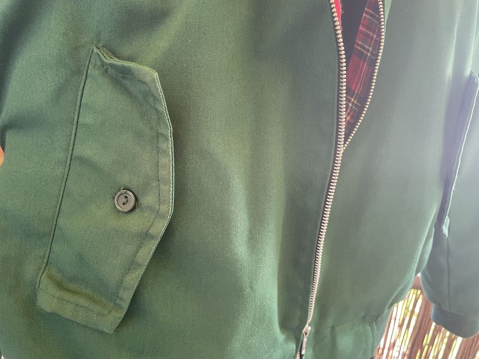 Zielona Harringtonka (Harrington Jacket) Made in England