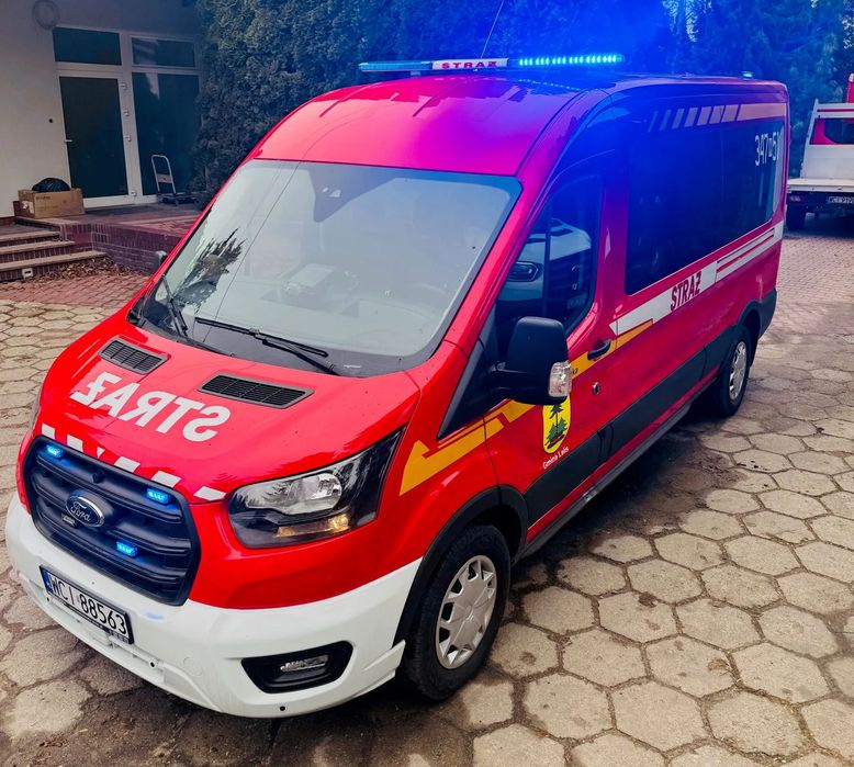 Ford Transit Strażacki Pożarniczy Straż - Strażak SAM Ciechanów