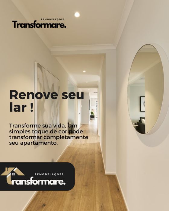 Remodelações em geral / Pinturas / Pavimento flutuante