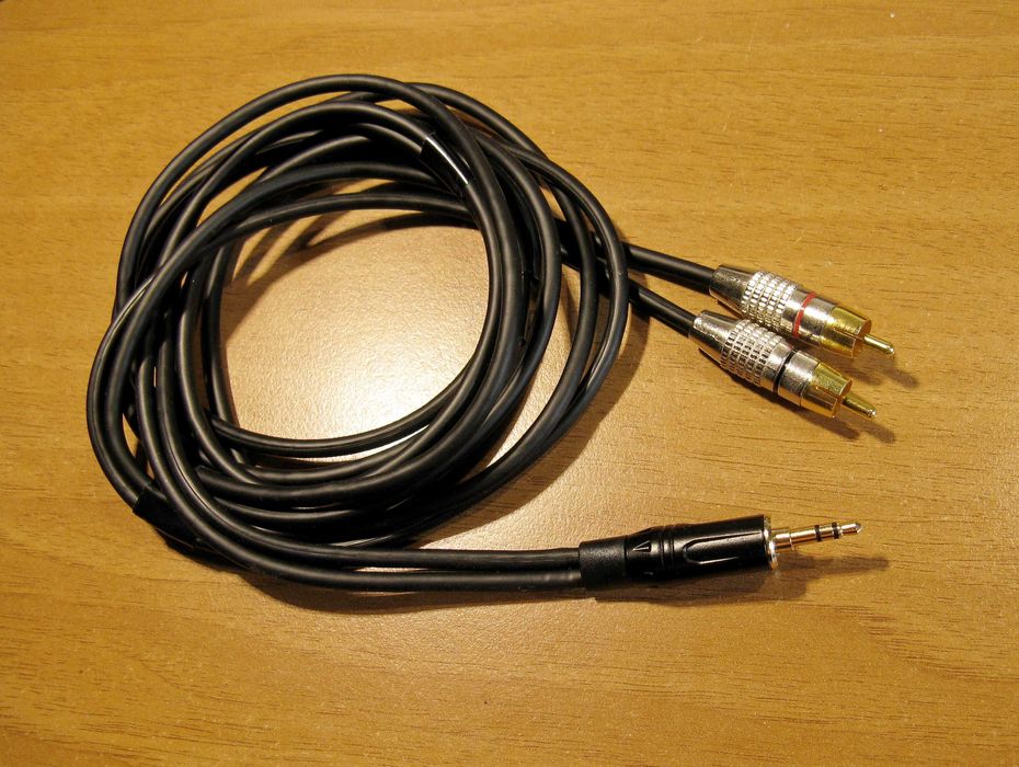 Аудиокабель формата din 5pin - RCA - Jack 3.5