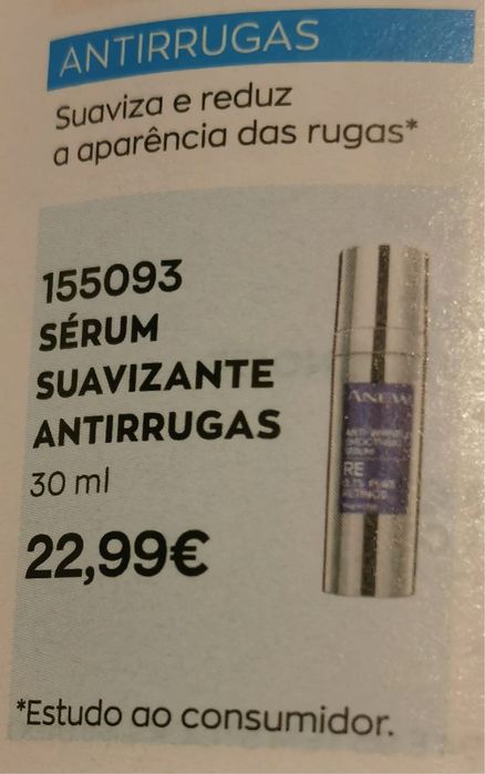 Anew Anti-wrinkle Avon Novo preço
