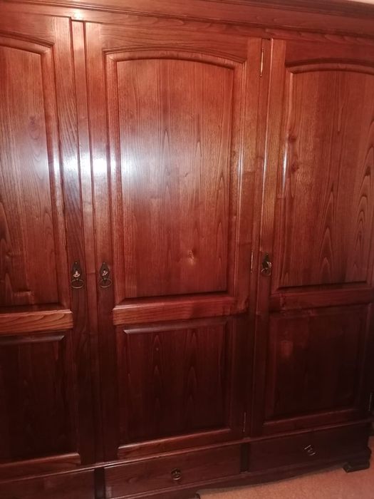 Quarto em madeira de carvalho