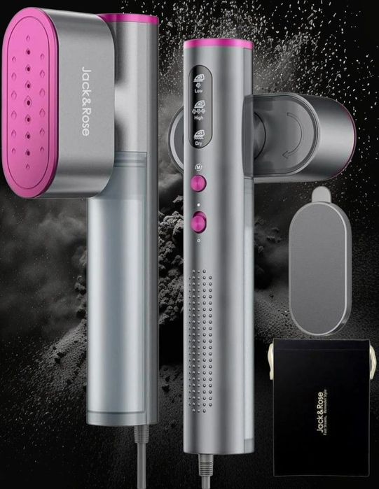 Parownica do ubrań reczna Jack&Rose, żelazko na pare. Podrożna