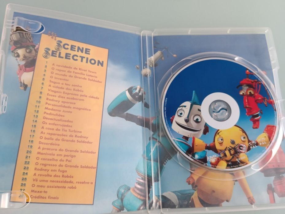 DVD robôs ( original )