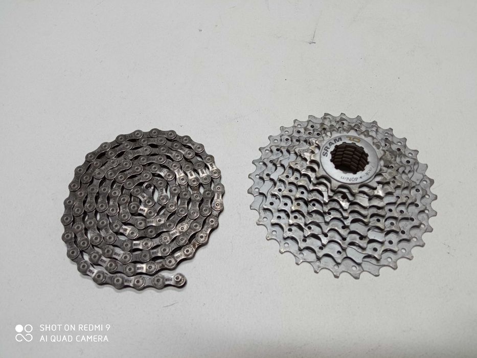 Kaseta Sram 7.0 9s Plus Łańcuch