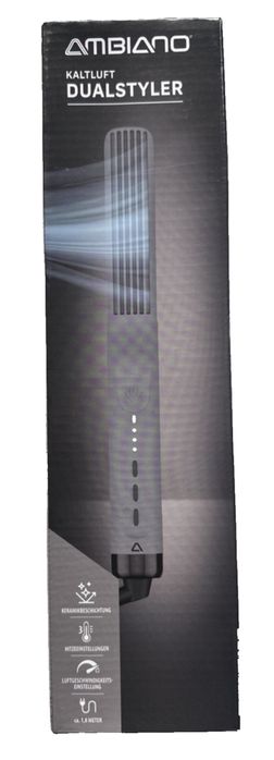 Стайлер для волосся Ambiano Cold Air Dual Styler, рожевого кольору.