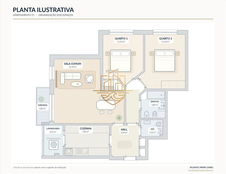 Apartamento T2 Arrendamento