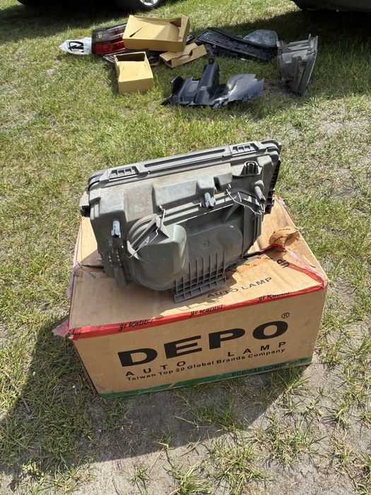 Lampa przednia lewa hella w124 coupe