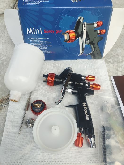 Краскопульт Devilbiss SRI Pro Lite mini jet NTools hvlp