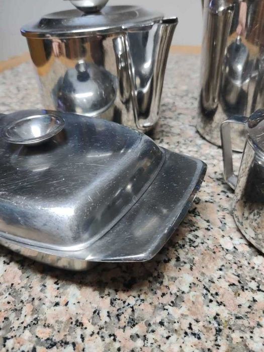 Conjunto de acessórios de cozinha em inox