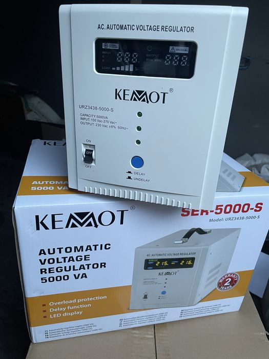 KEMOT SER-5000-S Стабілізатори напруги: