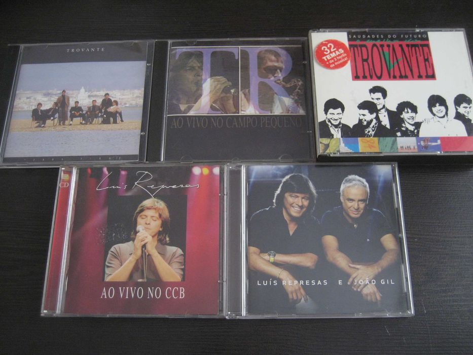 Centenas de CDs de música portuguesa e lusófona (C-G)