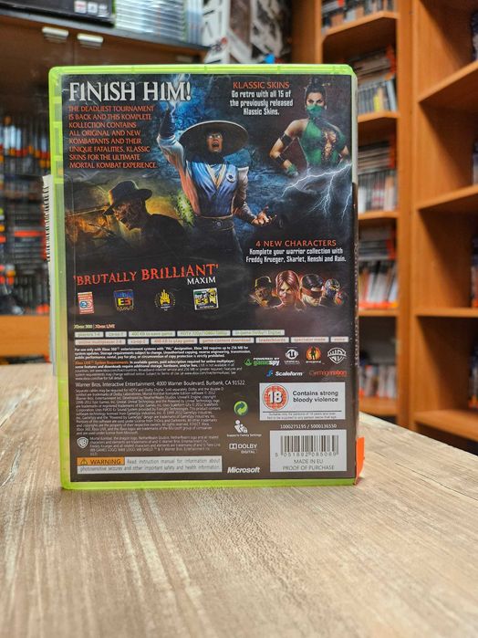Mortal Kombat XBOX 360, Sklep Wysyłka Wymiana