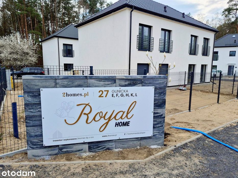 Dom 87 m² + poddasze | Kameralna zabudowa pod Szczecinem