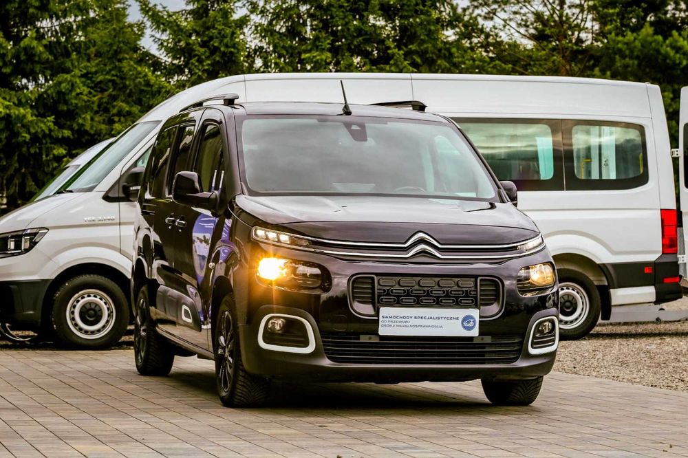 Citroen Berlingo rampa * PFRON * przewóz osoby niepełnosprawnej na wózku inwalidzkim