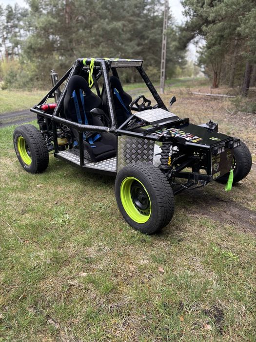 Buggy z silnikiem od motocykla CBR 900rr Fireblade, zamiana na motocykl