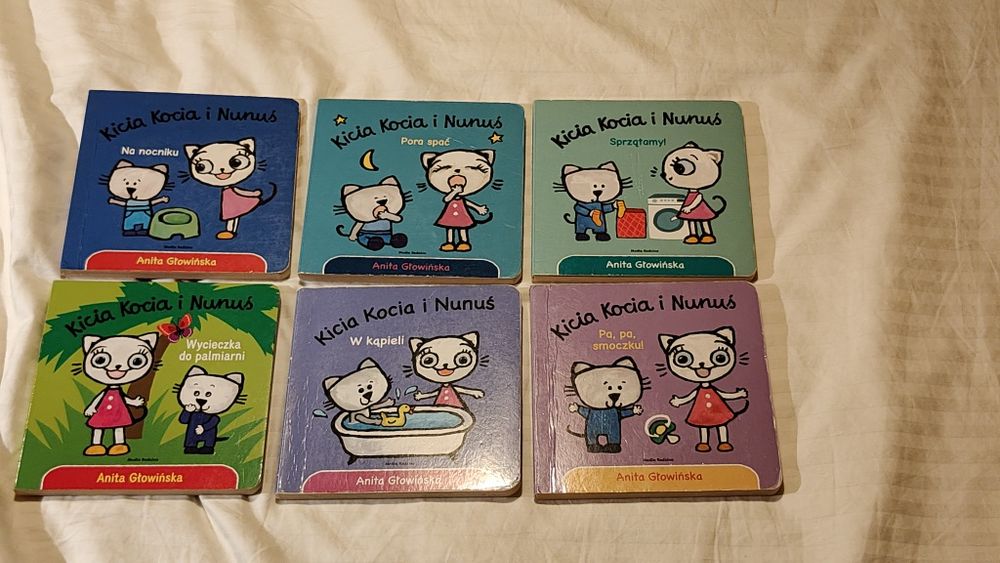 Zestaw książek Kicia Kocia, twarda oprawa