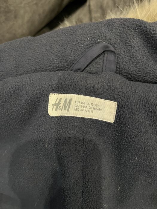 Куртка зимова H&M для хлопчика 13-14 років 164 см