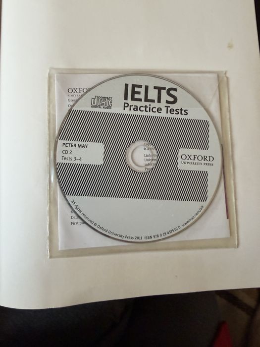 IELTS Practice Tests Peter May Oxford з аудіо CD