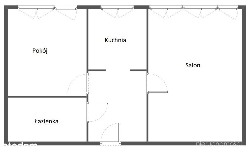 Os. Tatrzańskie, 2 pokoje z potencjałem 3 - Widok 3