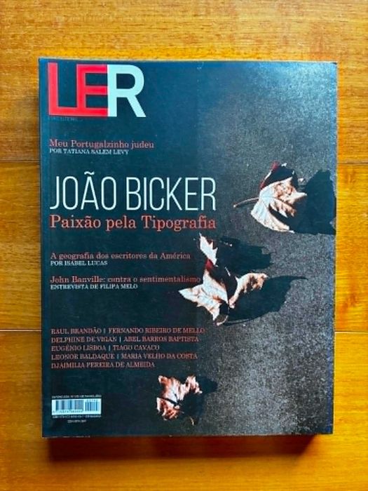 Revista LER: João Bicker