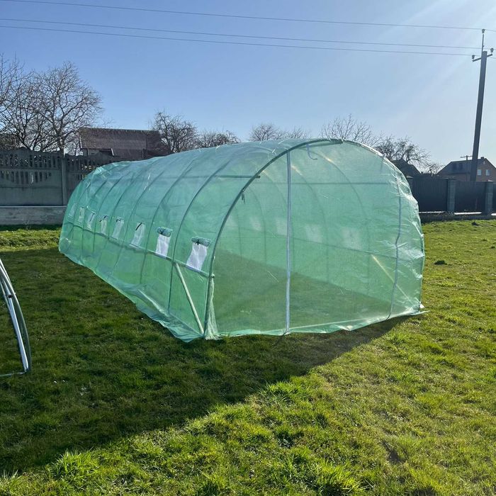Теплиця парник від 10м² до 40м² (труба 25мм) Теплиці парники 3х шарові