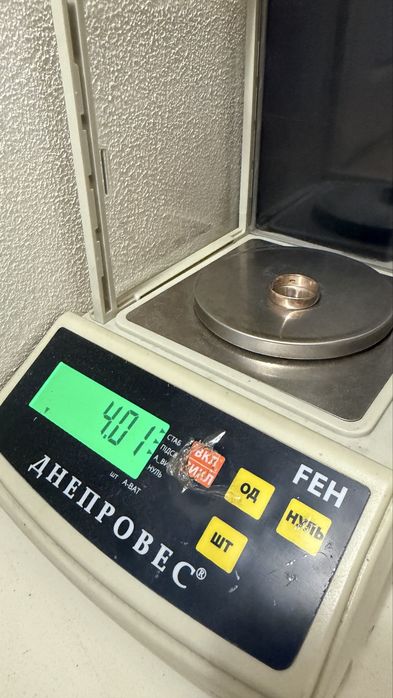 Кольцо золотое 583 СССР , р. 22 вес 4,01 гр каблучка