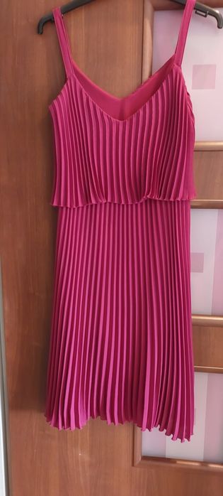 Sukienka bordowa 38 r