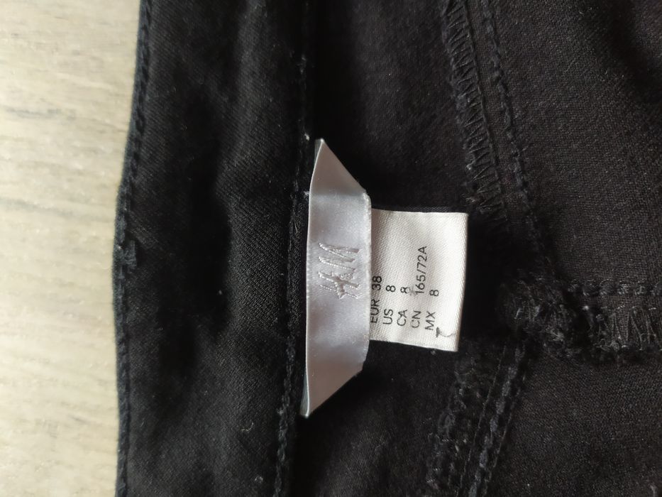 Jegginsy spodnie skinny H&M rozmiar 38