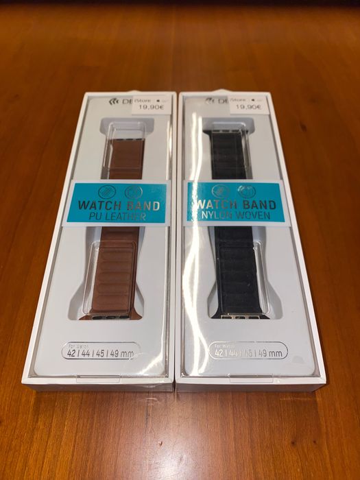 Braceletes Apple Watch, por abrir!