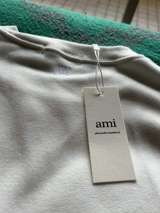 AMI Paris Alexandre Mattiussi Sweatshirt White