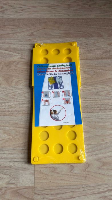 Przyrząd do składania małych ubrań dla dzieci pomocnik składania ubrań