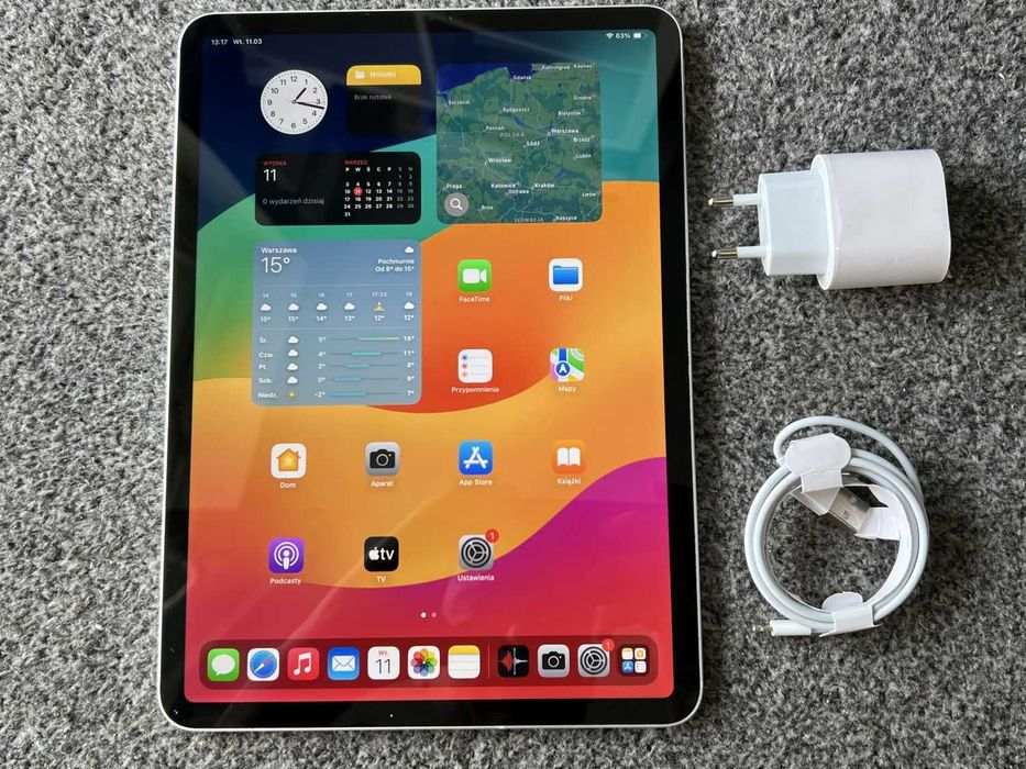 iPad Pro 11" 64GB WIFI Silver White Biały Srebrny Gwarancja Pencil FV