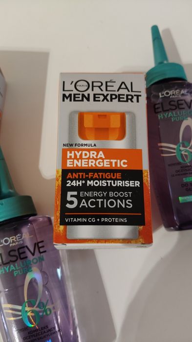 L'oreal Loreal Men Expert zestaw prezentowy serum krem do skóry twarzy