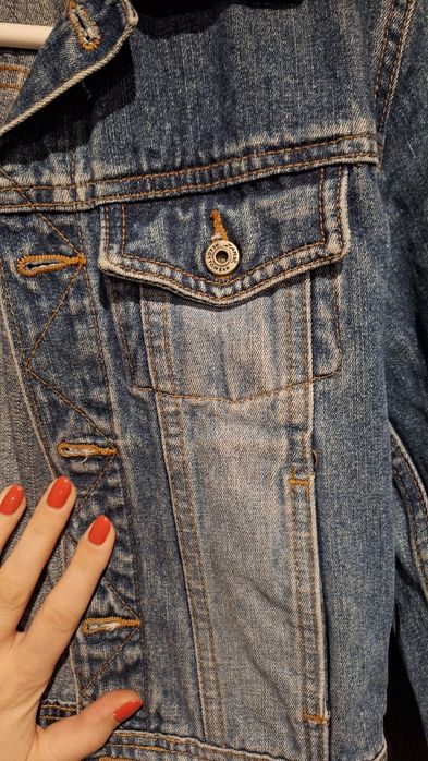 Kurtka jeansowa Zara Kids