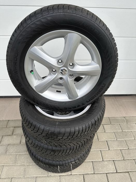 4 szt. koła oryginalne Suzuki opony zimowe Nokian 205/60 R16!