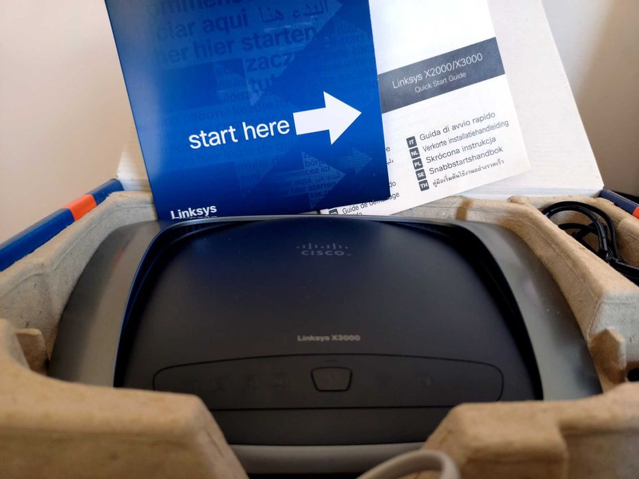 Linksys X3000 ADSL2+ Modem Router
