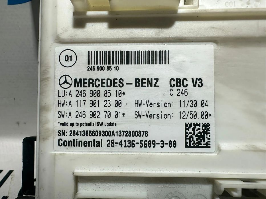 Módulo Confort BSI SAM Mercedes Benz A2469008510 2011 – 2019