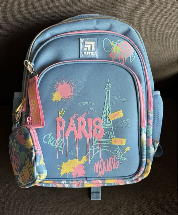 Рюкзак Kite . Напівкаркасний рюкзак. Полукаркасный. Кайт. Паріж. Paris