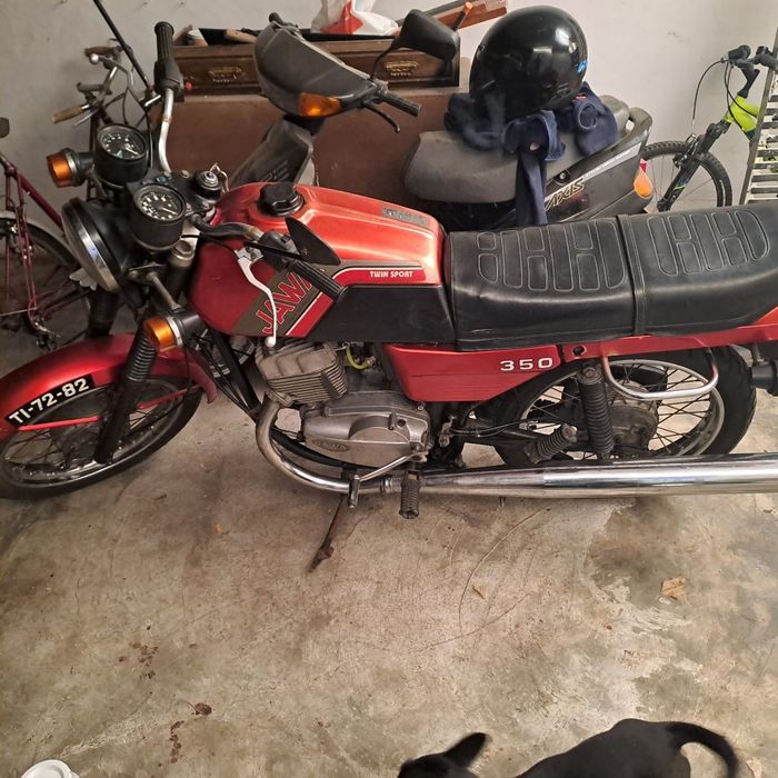 Mota jawa350 já homolgada para sidecar