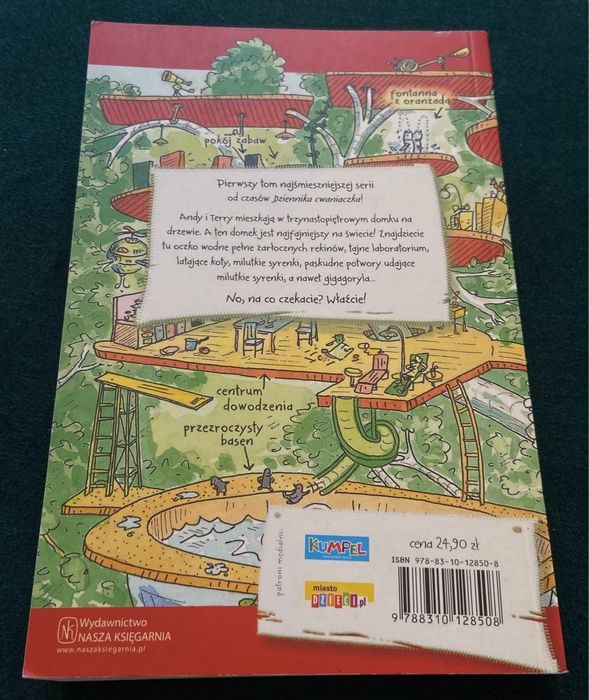 Kaiążka Andy Griffiths 13-piętrowy domek na drzewie