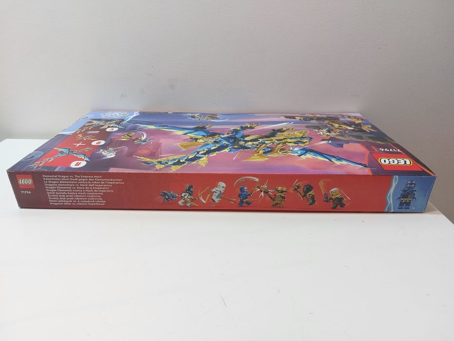 ENVIO GRATIS-LEGO 71796 Elemental Dragon vs The Empress Mech (Ninjago)