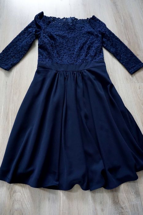 Granatowa sukienka Orsay