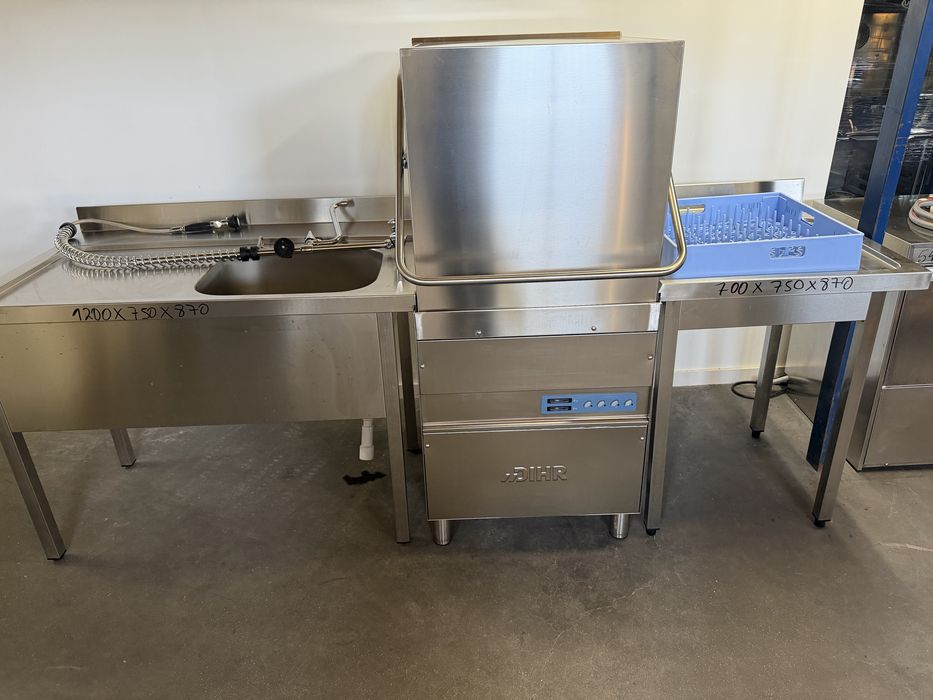 Maquina de lavar industrial mais linha de lavagem