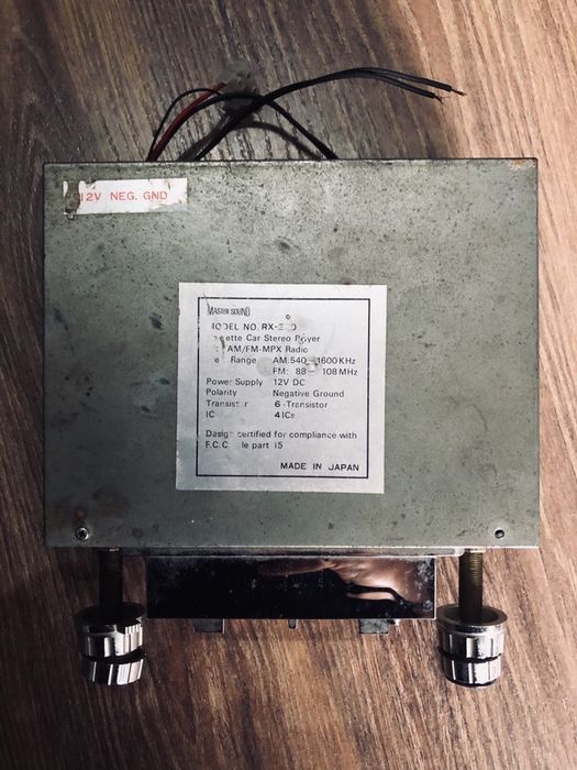 Auto radio automovel antigo