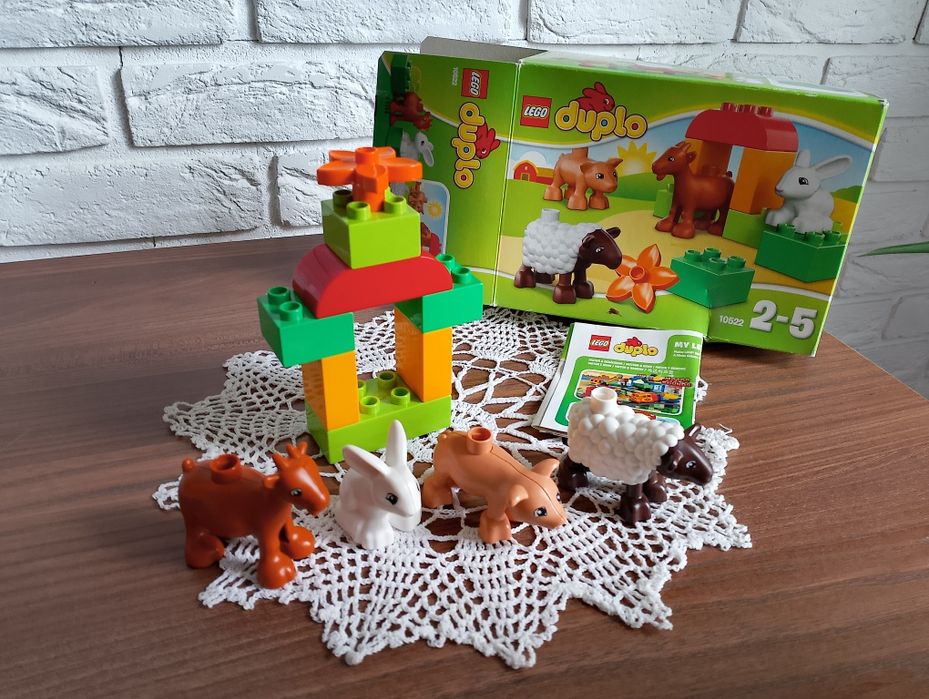 LEGO Duplo 10522 klocki j.nowe zwierzęta na farmie zabawka dla dzieci