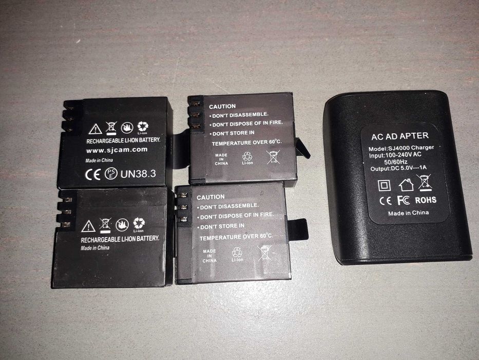 Akumulatory akumulator i ładowarka do SJcam 4000