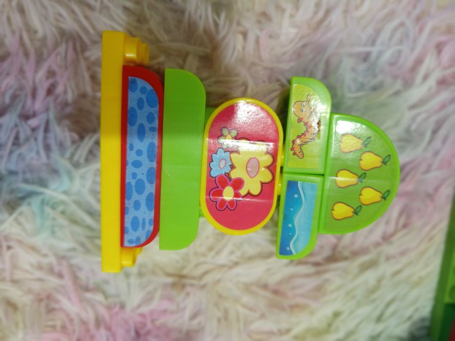 Zestaw klocków mochtoys - farma