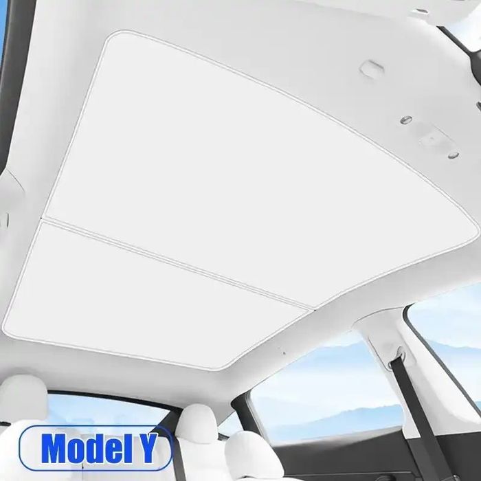 Сонцезахисна шторка на Tesla Model Y