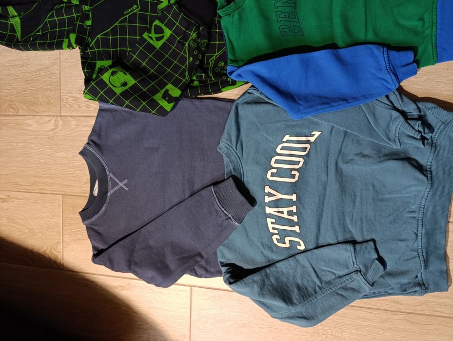 5x bluza 122/128 Benetton HM Reserved ZARA